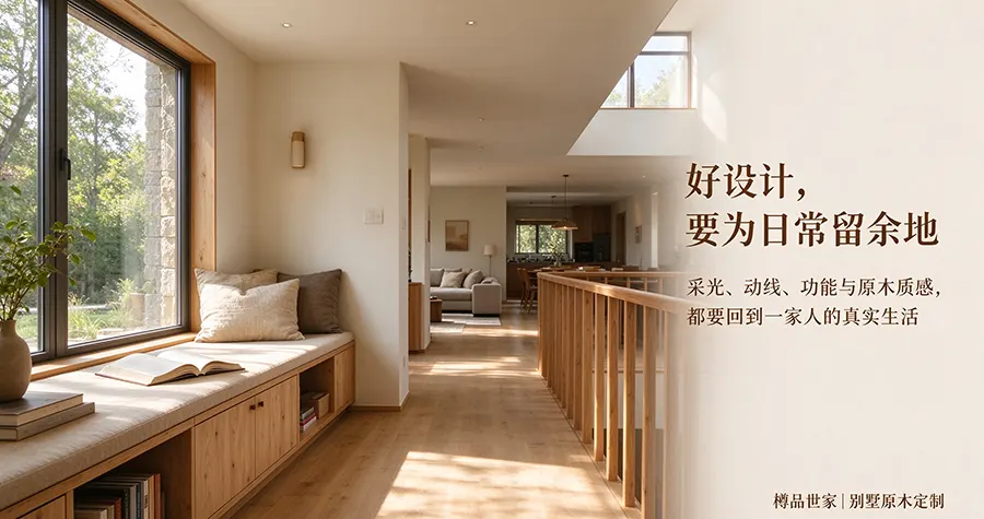 别墅原木定制别只看效果图,这些生活细节才决定居住体验 别墅原木定制别只看效果图,这些生活细节才决定居住体验